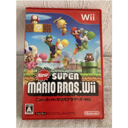 New Super Mario Bros japonés para Wii