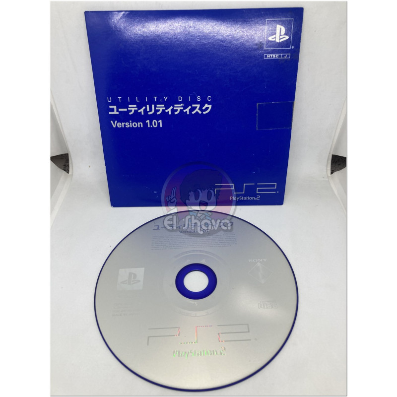 Sony PlayStation 2 Utility Disc Version 1.01 japonés
