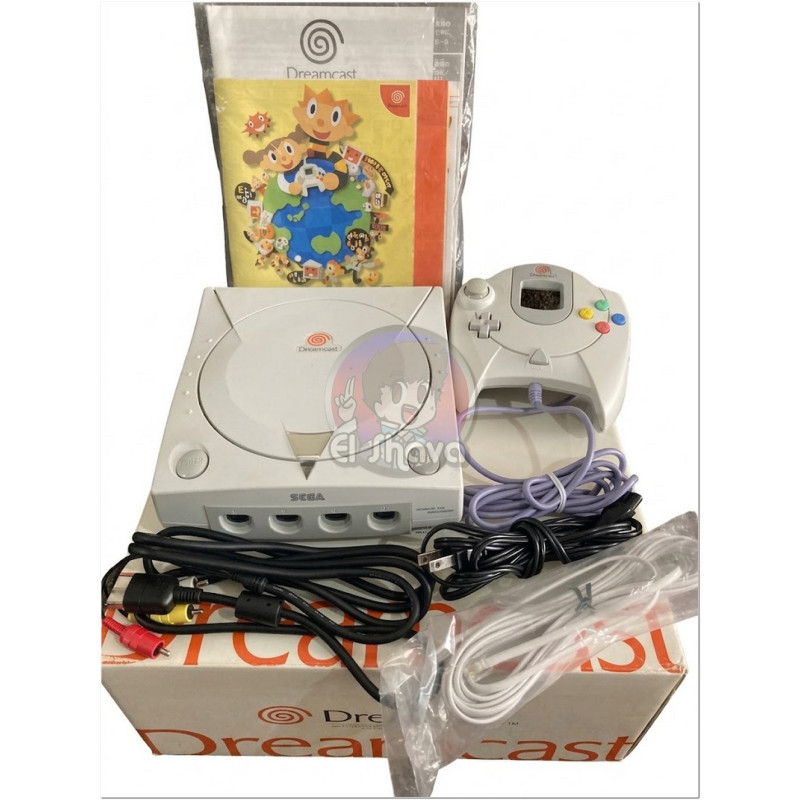 Dreamcast japonesa completa con caja blanca