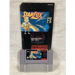StarFox con manual para Super Nintendo