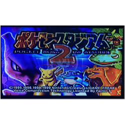 Pokémon Stadium 2 japonés