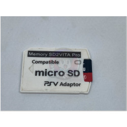 PS Vita Slim negra liberada con tarjeta de 64GB