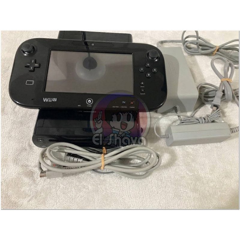 Wii U negra japonesa de 32GB