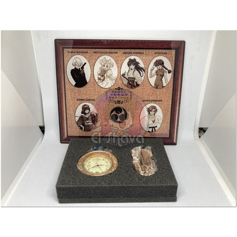Reloj-Placa de Sakura Taisen japonés para PS2