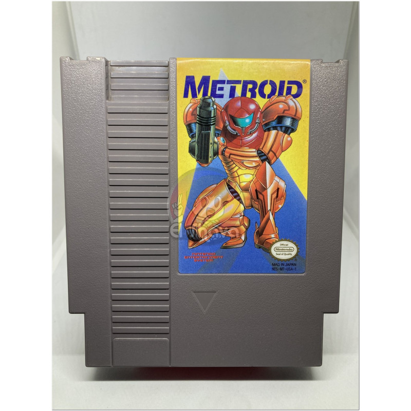 Metroid etiqueta amarilla para NES